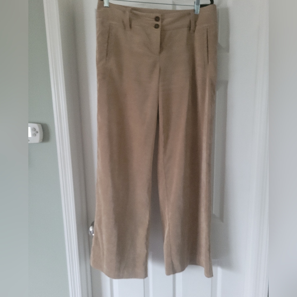 Michael Kors Wide Leg Low Rise Corduroy Pants 33" inseam